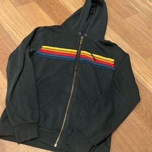 aviator nation 5 stripe zip